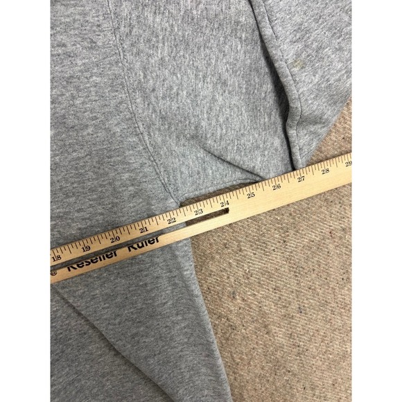 Vintage New York City Sweatshirt Mens Large Gray 1990s Embroidered NYC - Picture 9 of 10